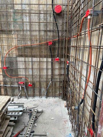 侑昇水電工程 - 壁牆管路配置