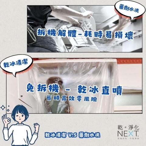 食品級乾冰冷氣清洗-乾淨化NEXT - 食品級乾冰冷氣清潔