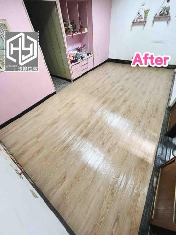 潢億地板 - 三重美甲店地板整形換膚❤️
鋪設防潮底料、塑膠地板