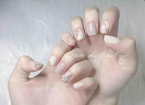 Sun Nail art - 