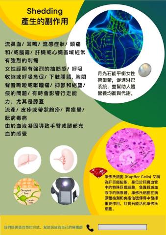 天堂鴿子水晶工作室 - 疫苗脫落和副作用，使用水晶寶石和光療，恢復身體機能。