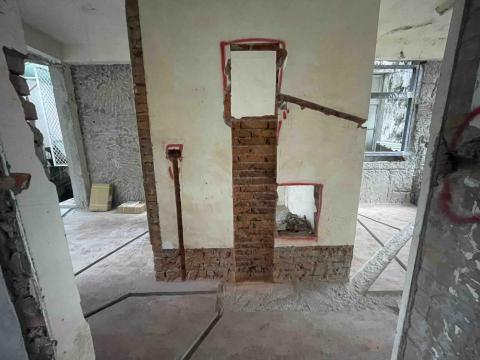 吉米工作室 - 2樓電箱及弱電挖管路