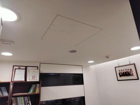 台灣華薾實業 - 法鼓山會議室燈具更換