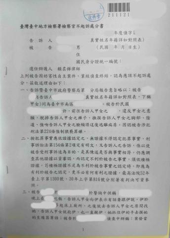 賴柔樺律師 - 妨害性自主不起訴