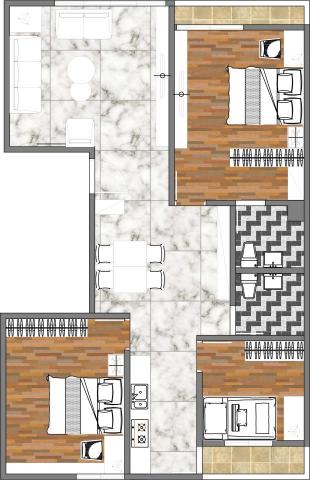 波隅空間設計 - 平面示意 波隅空間設計 - 平面示意