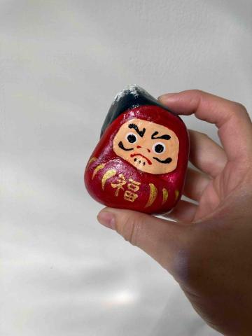 花丁老師 - 石頭彩繪（不倒翁）