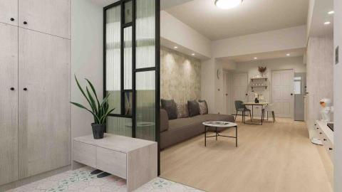 雲志系統傢俱 - 玄關鞋櫃及穿鞋椅