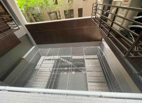 菘賀工程 - 尼龍材質天井防墜網