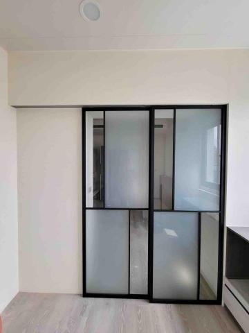 鋁框玻璃拉門-昱晨 -  鋁框玻璃拉門-昱晨 -