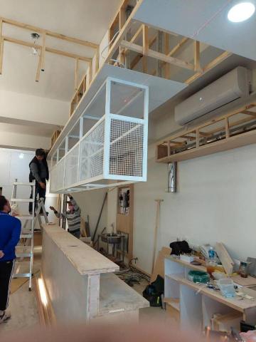 昱銓空間設計 - 台南早餐店施工過程照片