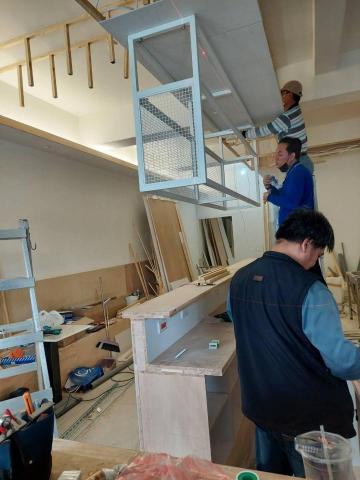 昱銓空間設計 - 早餐店施工過程照片