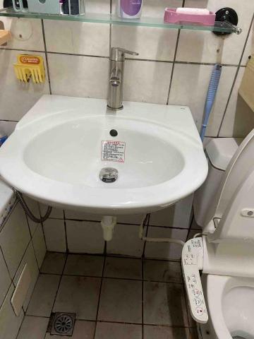 劉廣成 - 洗手台安裝完成