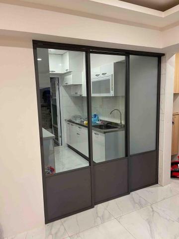 鋁框玻璃拉門-昱晨 -  鋁框玻璃拉門-昱晨 -