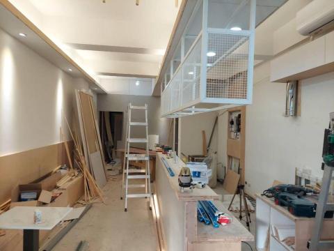昱銓空間設計 - 早餐店施工過程照片