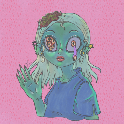 star night studio - 沼澤女孩＿自創插畫角色