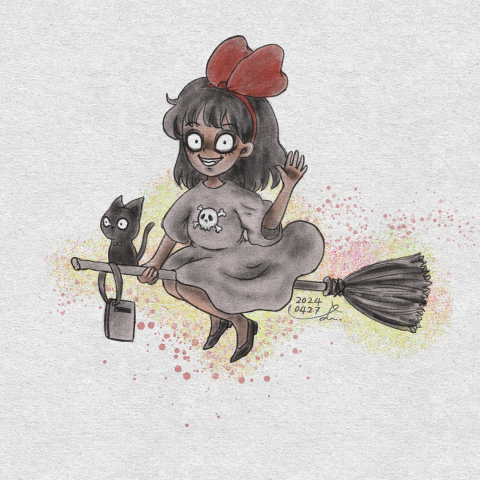 星夜工作室 - 暗黑系小魔女＿作者yu