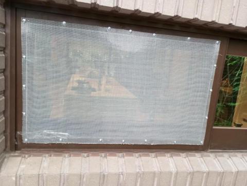 嘉澤滅鼠封堵防治工程 - 防鼠加裝鐵網,原有的紗網不用拆除 嘉澤滅鼠封堵防治工程 - 防鼠加裝鐵網,原有的紗網不用拆除