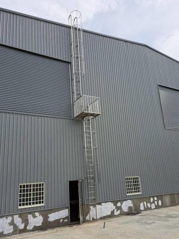 屏東富瀛不鏽鋼 - 高雄路竹-廠房設置護龍爬梯