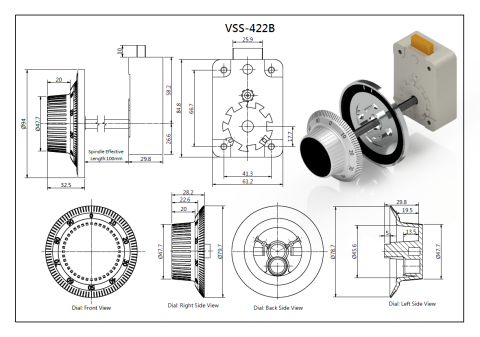 李建豐 - 某公司之保險櫃鎖頭產品繪製(3)