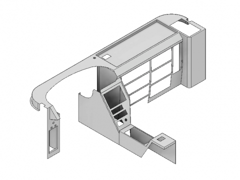 李建豐 - 遊覽車儀表台測繪(1)