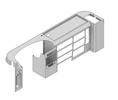 李建豐 - 遊覽車儀表台測繪(2)