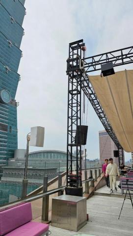 敦煌樂器有限公司(敦煌音響燈光) - 根據需求搭設鷹架與頂棚