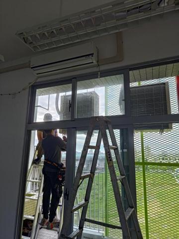 大洋冷氣空調工程行 - 廍子國小教學樓施工