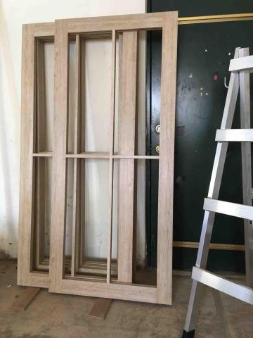 信實木工/室內裝修 - 新莊和室拉門製作：施工中