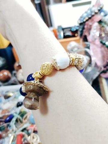 薇晶飾天然石手作滴膠、擴香石客制 - 水晶手作