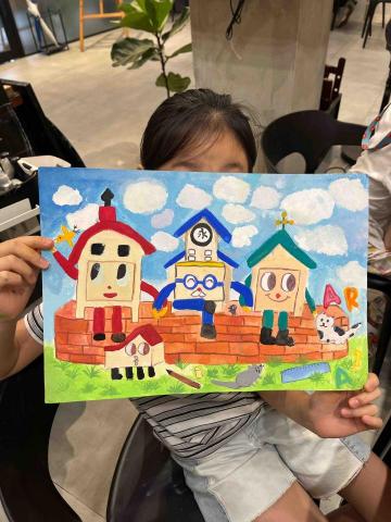 Daisy - 老師指導小學四年級校內得獎作品