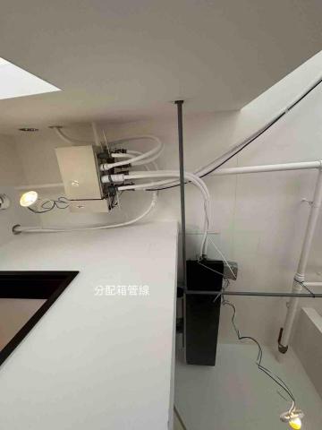 信實木工/室內裝修 - 木柵新成屋全室裝潢：天花板內管線規劃