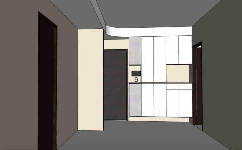 信實木工/室內裝修 - 板橋新成屋輕裝潢：溝通圖面