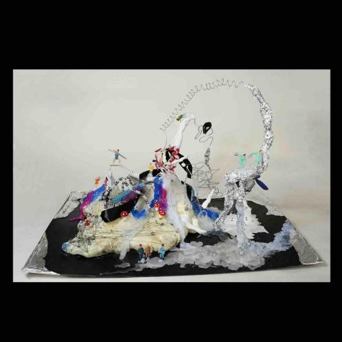 Jn - 複合媒材立體作品