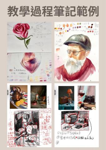Luminus藝術教室 - 教學過程筆記範例