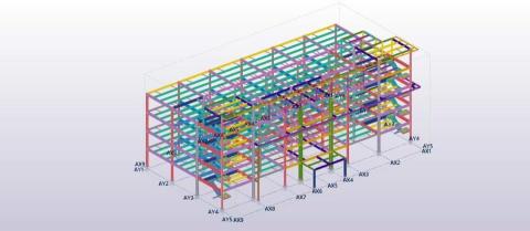 余坤信鋼構繪圖工作室 - 鋼構拆圖
