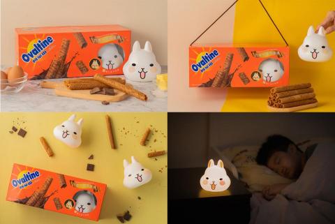 李星禾 - IP合作案 / 柚子兔 x 阿華田 新年禮盒合作 / 成品圖