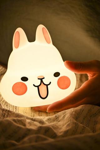 李星禾 - IP合作案 / 柚子兔 x 阿華田 新年禮盒合作 / 小夜燈成品圖