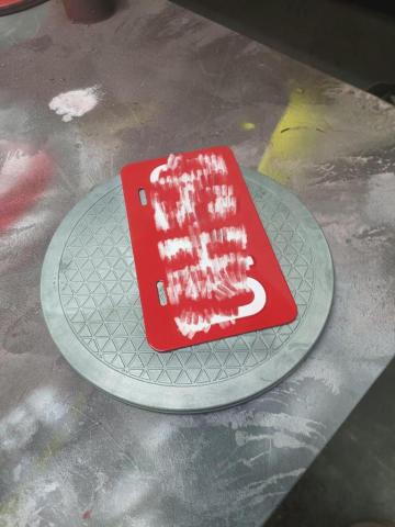 Avery - 車牌烤漆