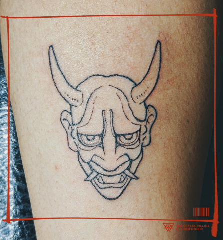 兔肉 - 之前自己設計&幫人刺的圖