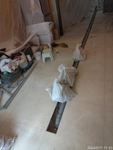 林聖薰 - 透天廚房排水管修改工程