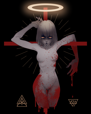 兔肉 - 之前設計的刺青圖