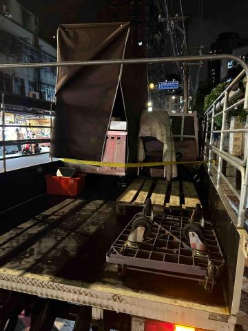 洪偉清 - 5/31攤車載運；新北中和<新北板橋