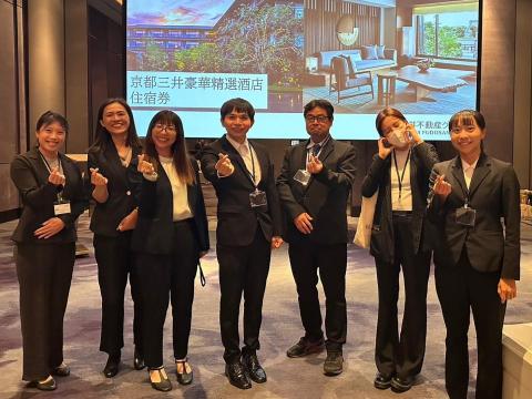 日文即時/逐步/隨行口譯(工商會議/展場)林大凱 - 2024/05/30日本三井不動產集團飯店推廣台灣商談會@台北艾麗酒店(譯者合照) 日文即時/逐步/隨行口譯(工商會議/展場)林大凱 - 2024/05/30日本三井不動產集團飯店推廣台灣商談會@台北艾麗酒店(譯者合照)