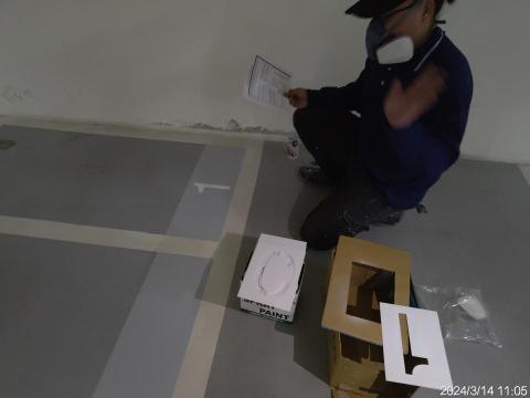 林聖薰 - 車格重補號碼漆