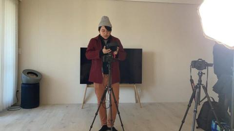 駱建台Tim - 滴雞精產品訪談拍攝-工作側拍