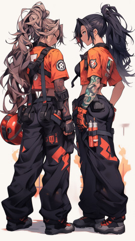 光和設計 - 卡通、動漫角色設定