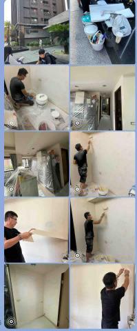 居宅通修繕工程（丘川工程行） - 壁紙拆除重新粉刷