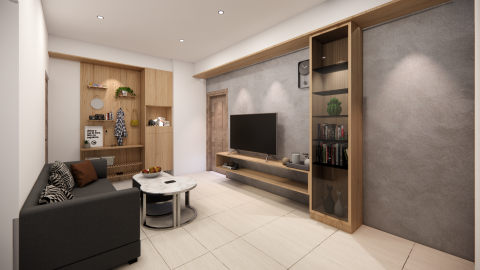 Y.H.數位空間 - 客廳整體規劃