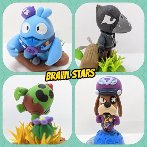 狐狸先生玩泥巴 - 荒野亂鬥角色公仔