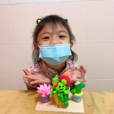 狐狸先生玩泥巴 - 兒童課程-多肉植物